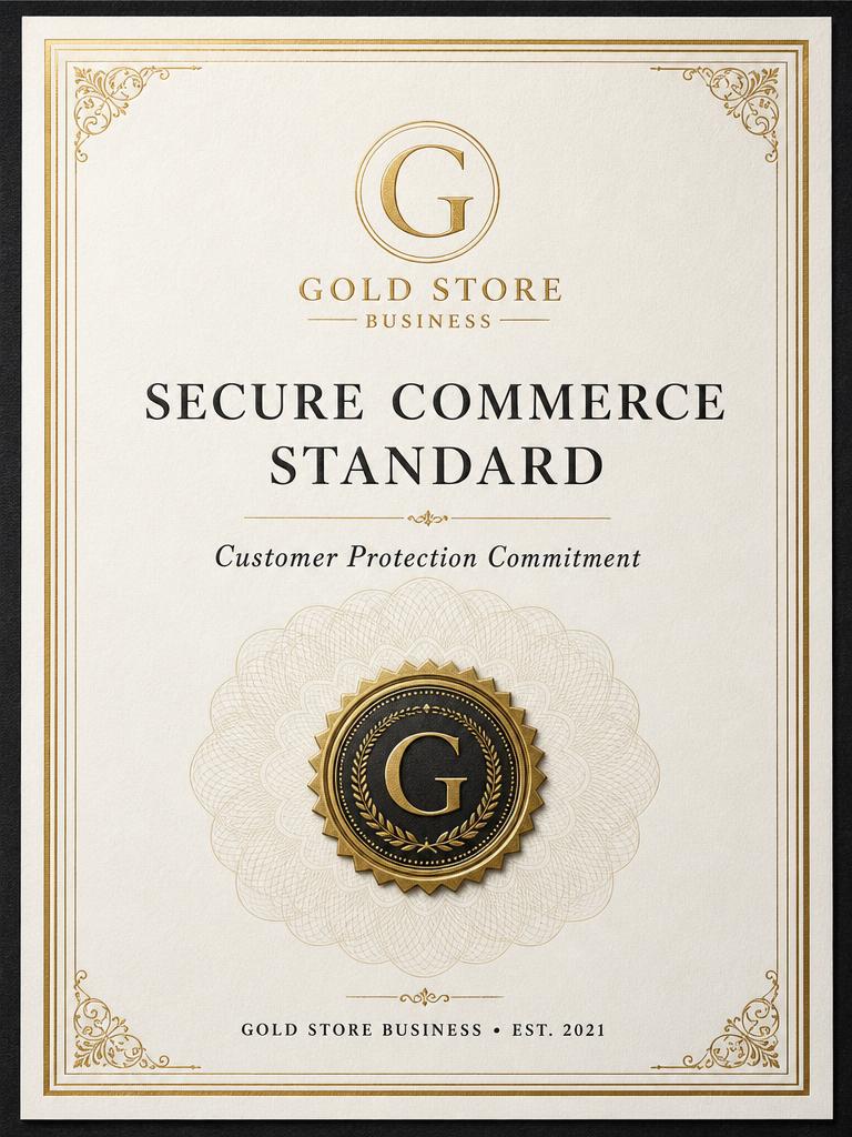 Secure commerce standard from Gold Store Business