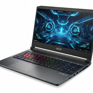 Acer e10 ETBook gaming laptop white background product shot
