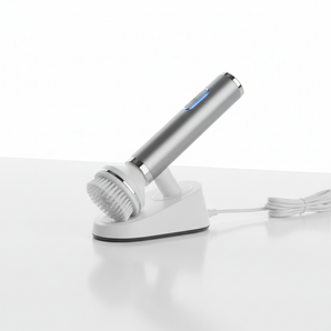 Electric spin scrubber charging