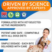 Dog Allergy Relief Chews - Anti-Itch Skin & Coat Supplement - Omega 3 Fish Oil - Itchy Skin Relief Treatment Pills - Itching&Paw Licking - Dry Skin&Hot Spots - (120 Ct - Chicken)