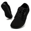 Barefoot Minimalist Shoes Womens Men | Zero Drop | Wide Width Fashion Sneaker Black, 9.5 Women/ 7.5 Men