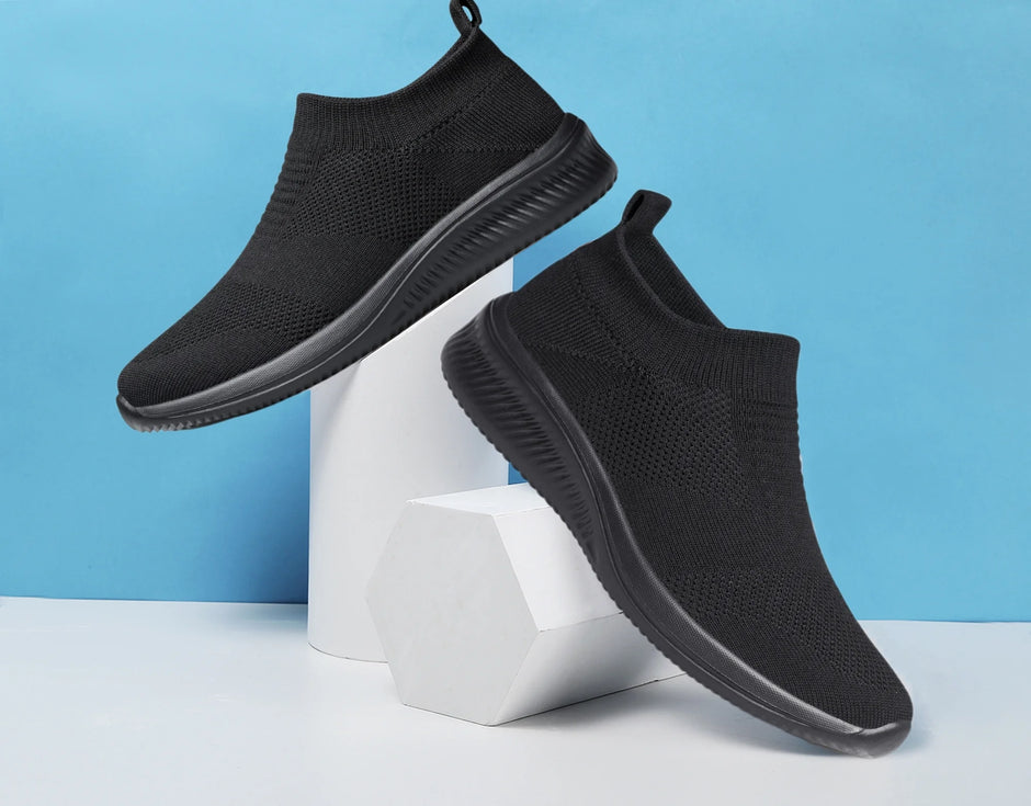 Women'S Slip on Shoes Casual Shoes Lightweight Breathable Anti-Slip Sneakers