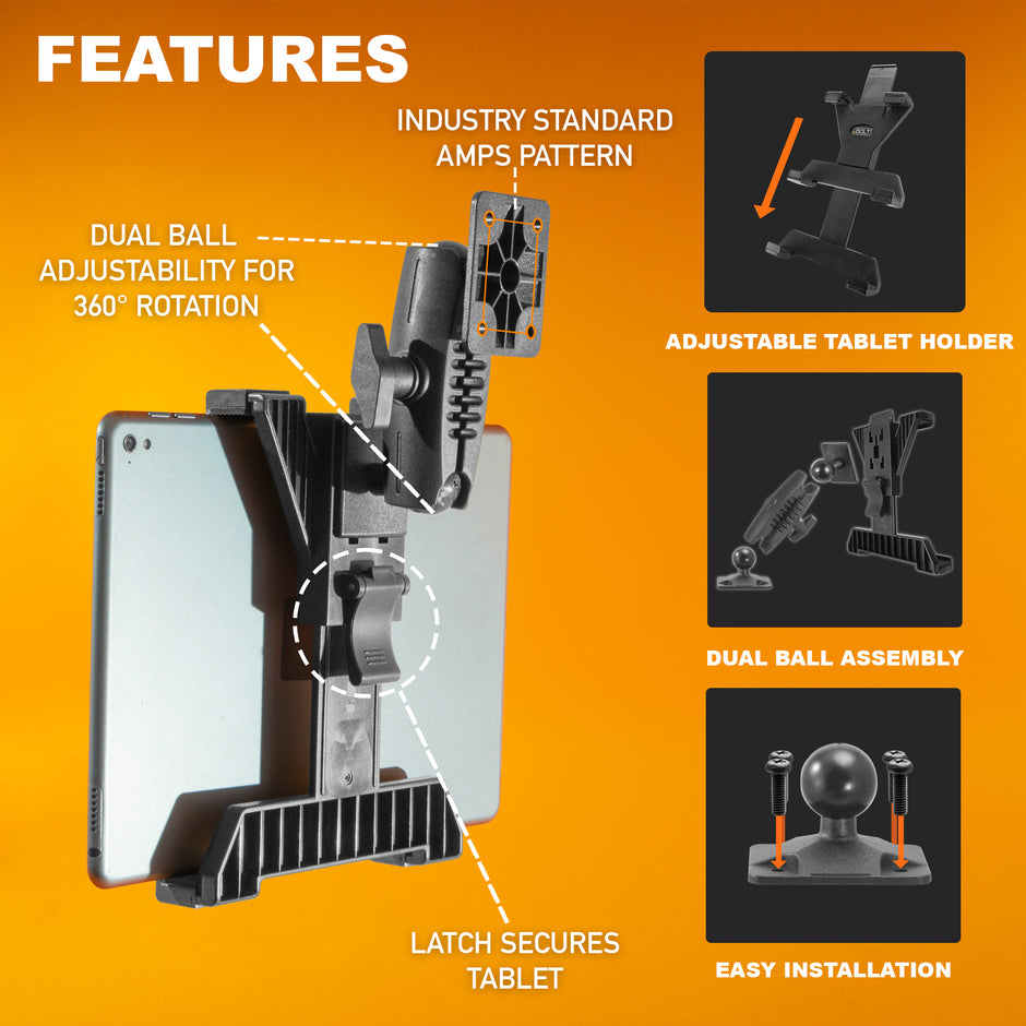 Ibolt Tabdock Bizmount Amps Tablet Stand for 7