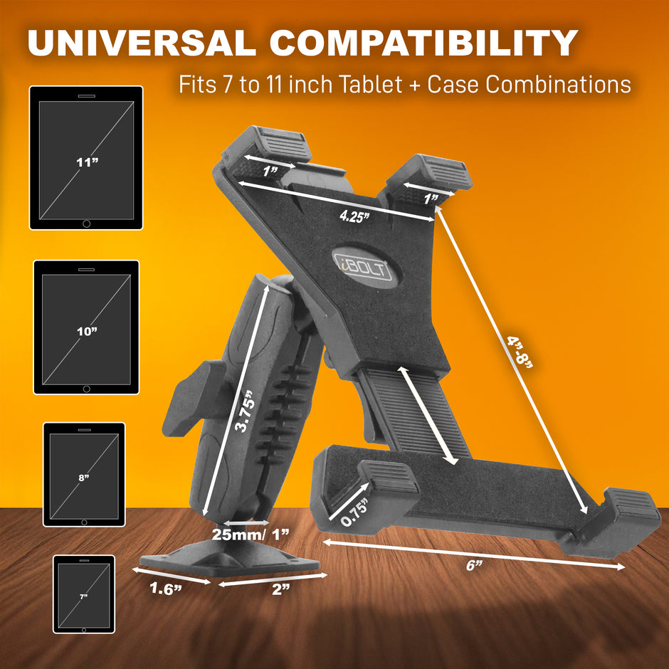 Ibolt Tabdock Bizmount Amps Tablet Stand for 7