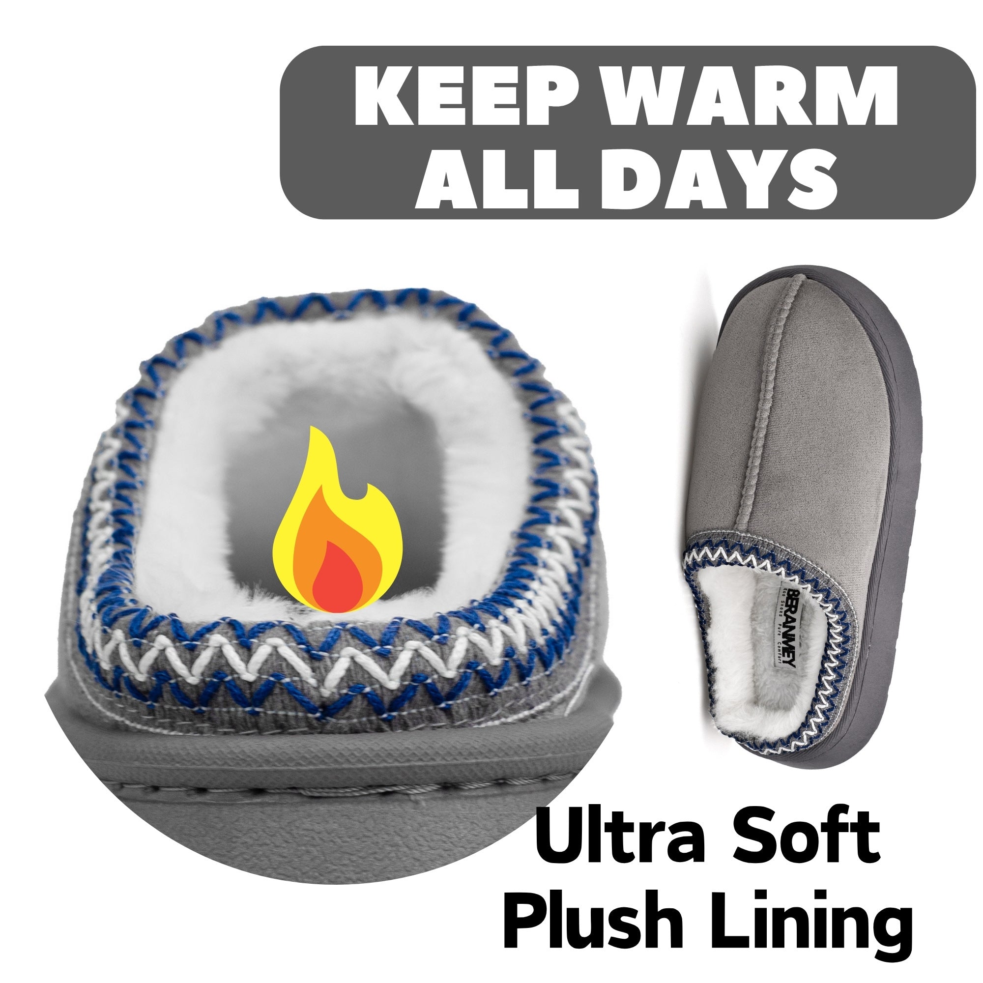 Cozy Platform Fuzzy Slippers for Women and Men Short Ankle Slippers with Anti-Slip Sole Lined with Warm Furry Perfect for Indoor & Outdoor Use