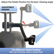 360° Car Vehicle Back Seat Headrest Mount Tablet Holder for 4-12.3” Universal Ipad Phone
