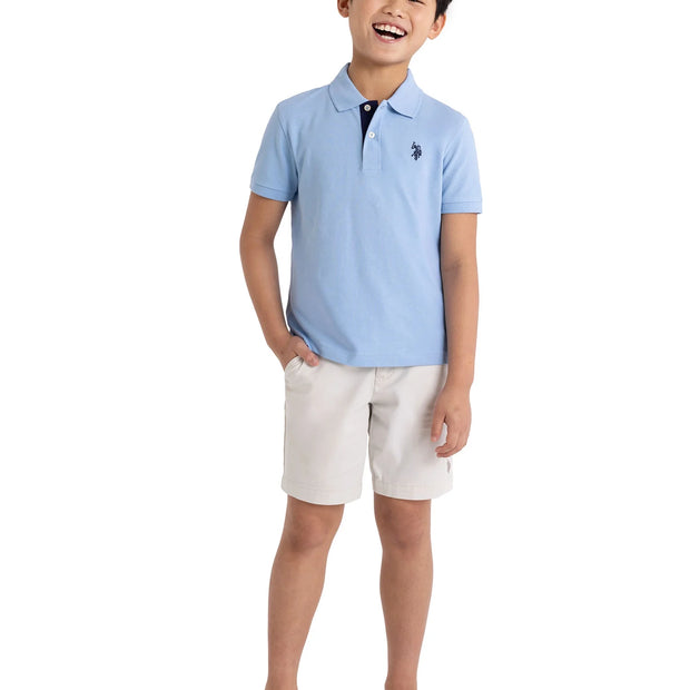 Boys Pique Polo Shirt, Sizes 4-18