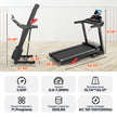 300 Lbs Capacity Treadmill for Home, 3.5HP Folding Treadmill W/ 71 Preset Workouts, APP with Free Train Courses, Dual Hifi Speakers, Exercise Equipment for Walking, Jogging, Running