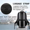 Black Laptop Backpack Computer Business Backpack for Adult Water Resistant Anti-Theft Laptop Backpack for Men