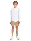 Boys Long Sleeve Button down Oxford Shirt, Sizes 4-18