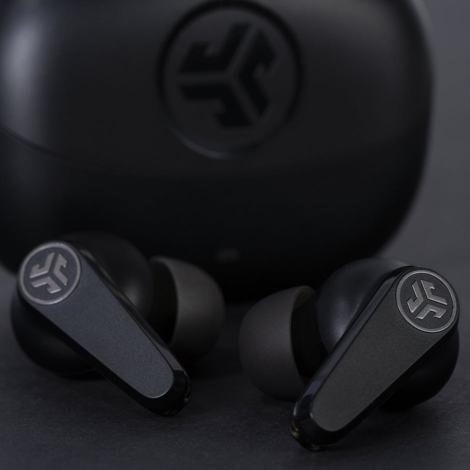 GO Pods ANC True Wireless Earbuds, 30+ Hour Battery, Black