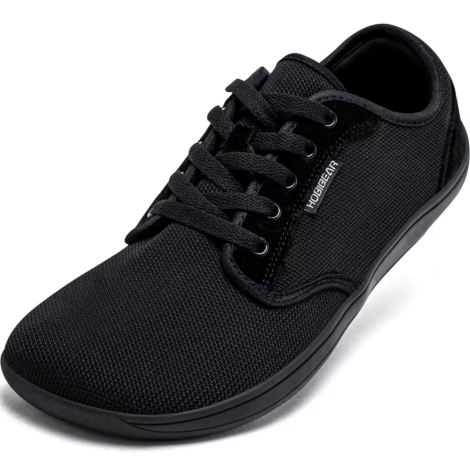 Barefoot Minimalist Shoes Womens Men | Zero Drop | Wide Width Fashion Sneaker Black, 9.5 Women/ 7.5 Men