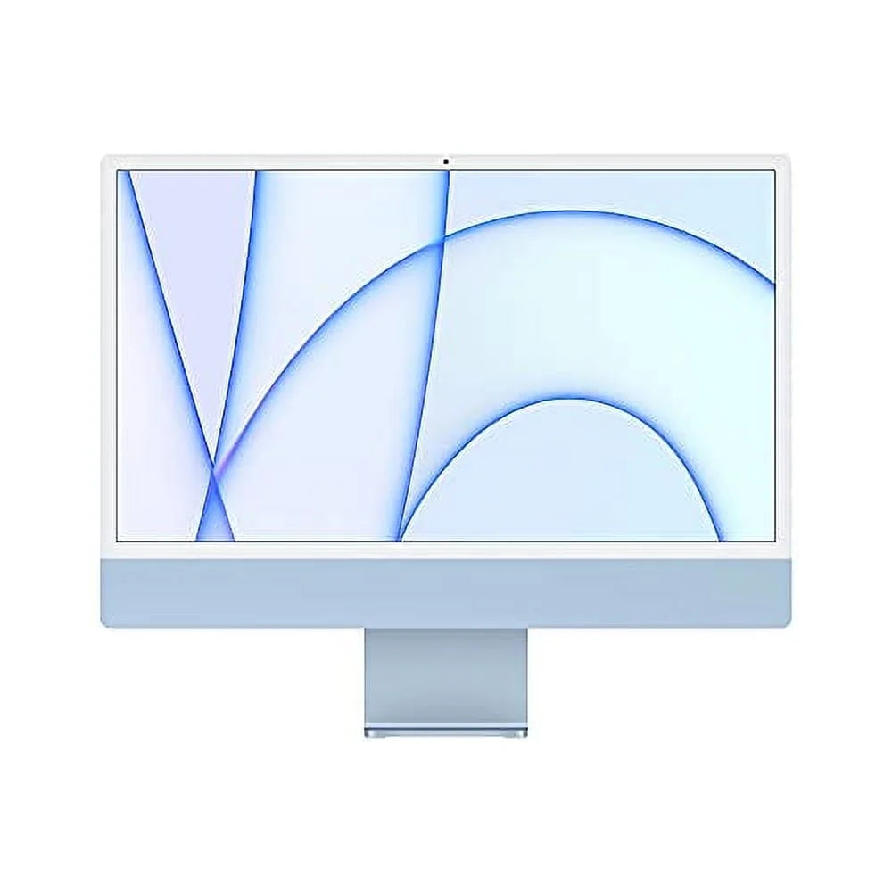 Restored  Imac 24-Inch Retina 4.5K 8GPU Blue 3.2Ghz 8-Core M1 (2021) Desktop 8 GB RAM & 256 GB Flash HD, 1 Count