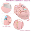 Laptop Backpack 15.6 Inch Kids Elementary Middle High School Bag College Backpacks anti Theft Travel Back Pack Large Bookbags for Teens Girls Women Students (Pink)