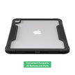 Slim Rugged Tablet Case for Ipad (A16), Ipad (10Th Generation) - Black/Clear