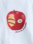 Girls Embellished Graphic Tee with Short Sleeves, Sizes 4-18 & Plus