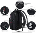 Laptop Backpack with USB Charging Port Water Resistant Backpacks for Adults Work Business Laptop Backpack for Men
