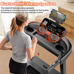 300 Lbs Capacity Treadmill for Home, 3.5HP Folding Treadmill W/ 71 Preset Workouts, APP with Free Train Courses, Dual Hifi Speakers, Exercise Equipment for Walking, Jogging, Running