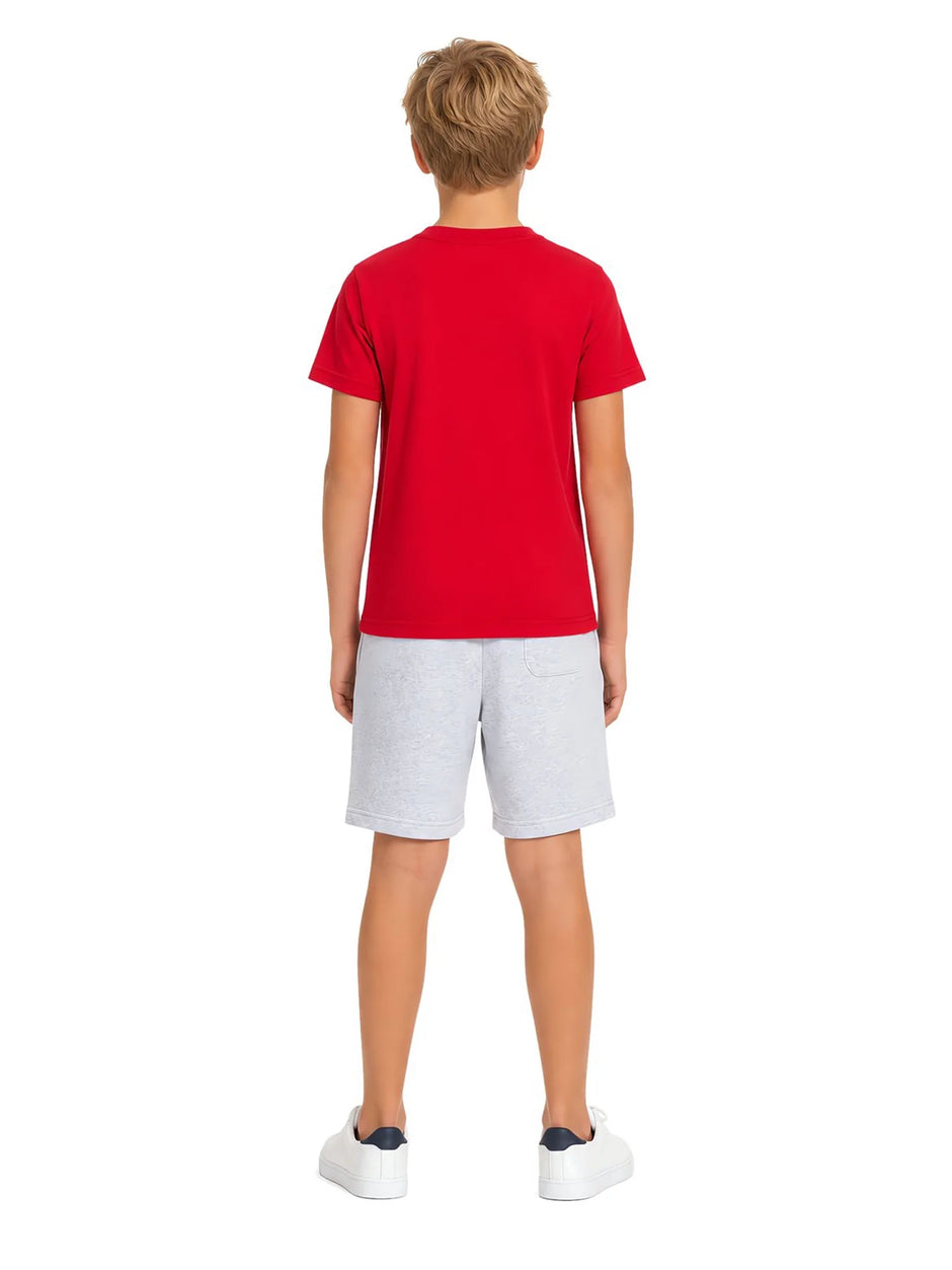 Boys Crewneck T-Shirt, Sizes 4-18