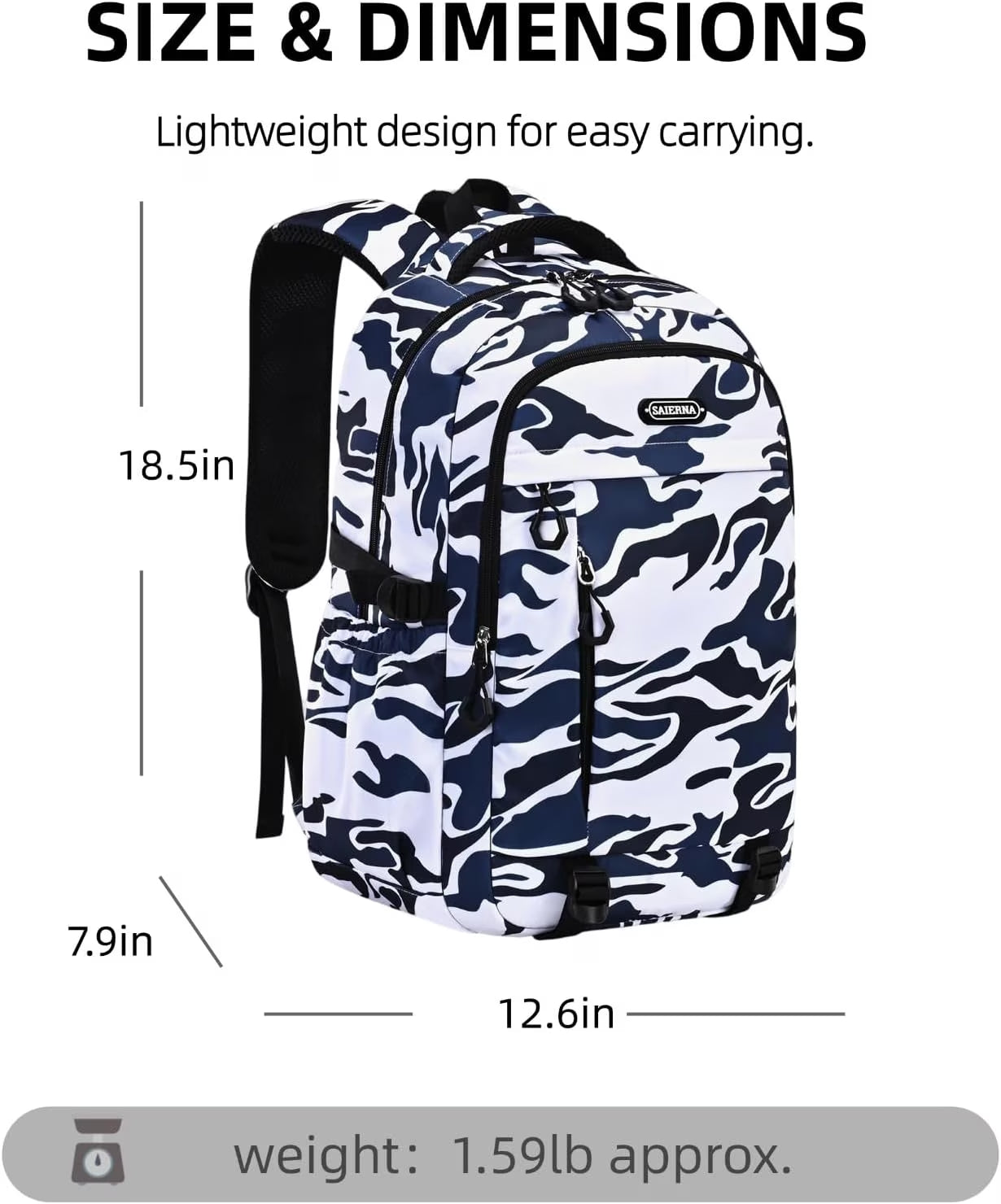 School Backpack for 16