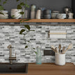 Marble Tile Wall Stickers – Self-Adhesive Waterproof Wallpaper for Bathroom, Kitchen & Home Decor