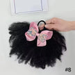 2pcs/ pack clip and go afro kinky marley ponytail with elastic band soft feel like natural human hair girl braided ponytail for
