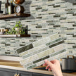 Marble Tile Wall Stickers – Self-Adhesive Waterproof Wallpaper for Bathroom, Kitchen & Home Decor