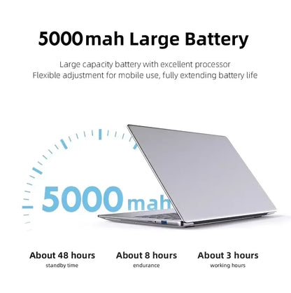 14.1 Inch Windows 11 Pro Laptop – Intel Core i7-9850H, 12GB RAM, Up to 2TB SSD