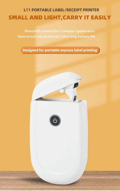 Bluetooth Handheld Label Printer — Portable Mini Thermal Labeling Machine
