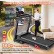 300 Lbs Capacity Treadmill for Home, 3.5HP Folding Treadmill W/ 71 Preset Workouts, APP with Free Train Courses, Dual Hifi Speakers, Exercise Equipment for Walking, Jogging, Running