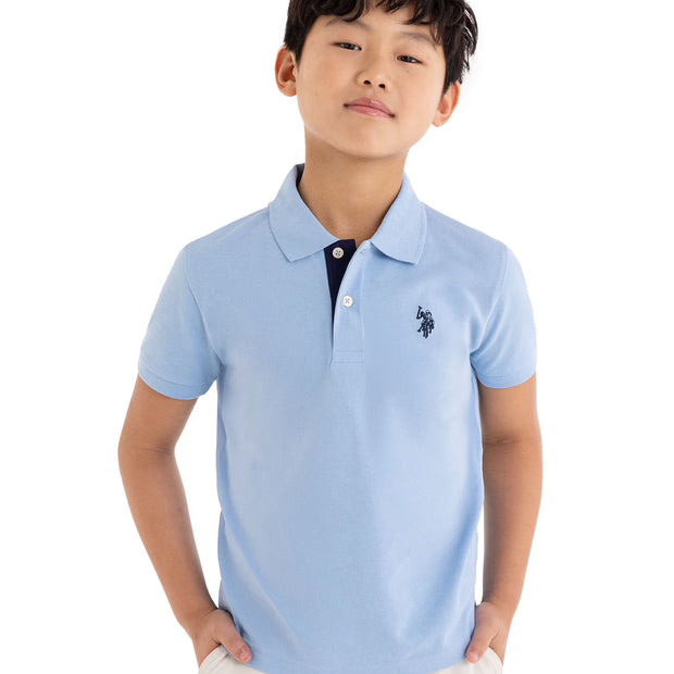 Boys Pique Polo Shirt, Sizes 4-18