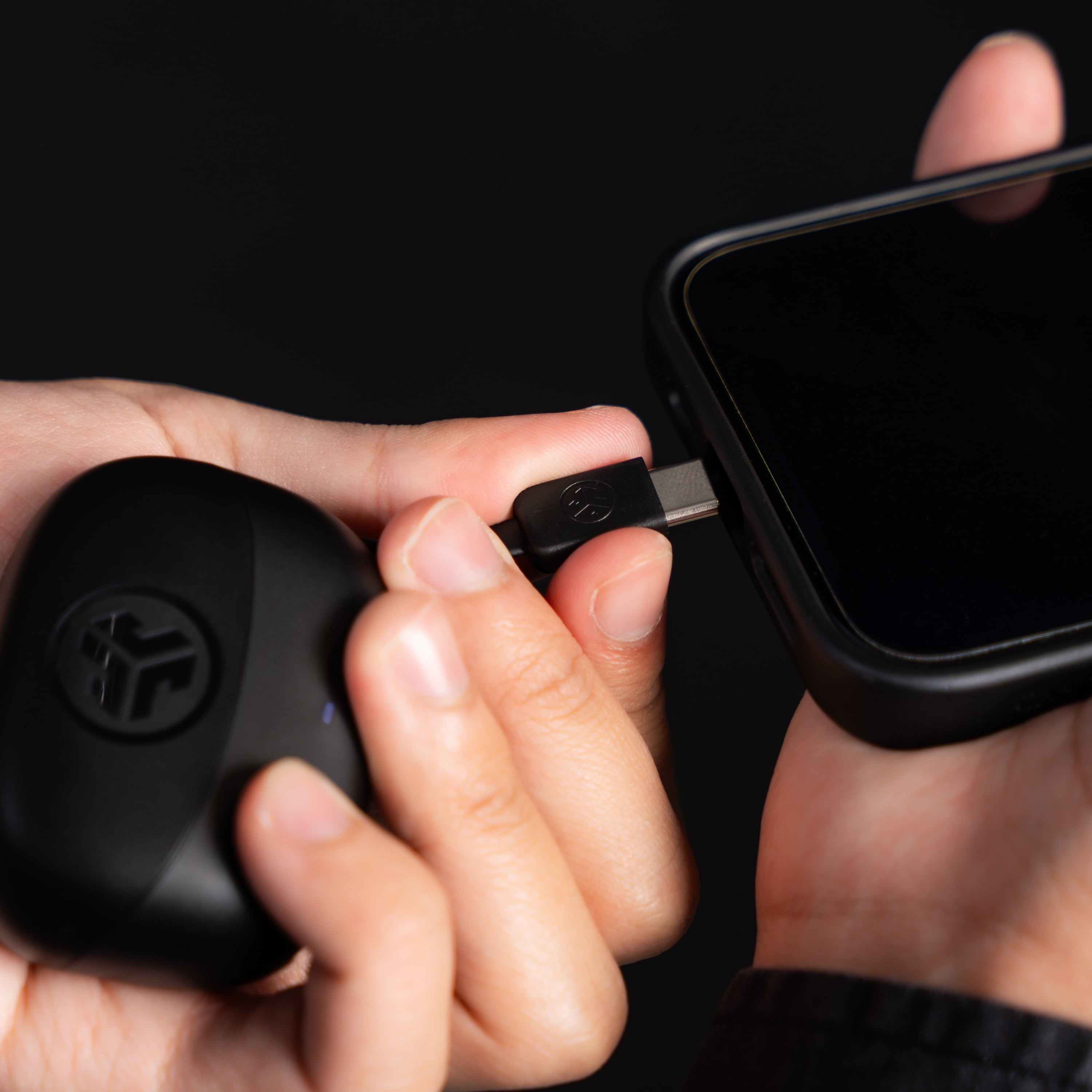 GO Pods ANC True Wireless Earbuds, 30+ Hour Battery, Black