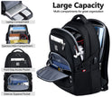 Laptop Backpack with USB Charging Port Water Resistant Backpacks for Adults Work Business Laptop Backpack for Men