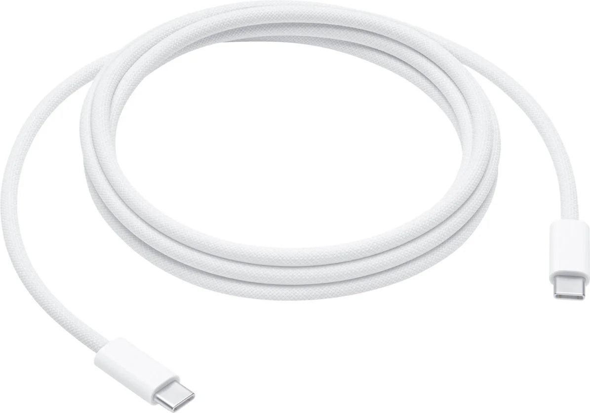 240W USB-C Charge Cable (2M) Fast Charge Cable for Iphone 17, Iphone 16, Iphone 15, Ipad, Airpods, and More