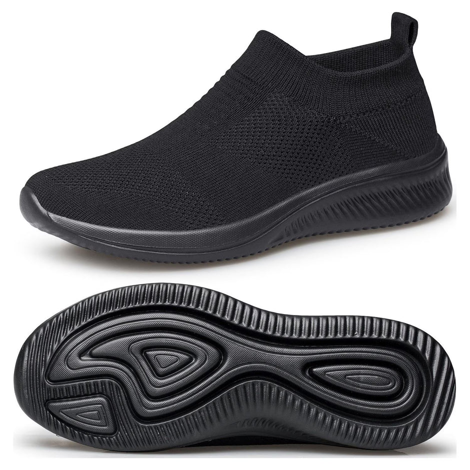 Women'S Slip on Shoes Casual Shoes Lightweight Breathable Anti-Slip Sneakers