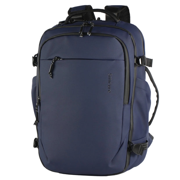 Travel Carry on Backpack Laptop Business 18 Inch Business anti Theft Slim Water Resistant Sturdy College Computer Bag.Blue