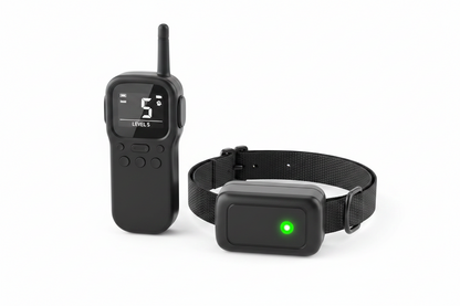Anti-Bark Dog Collar – Electric Shock, Vibration & Sound with LED for Small & Large Dogs
