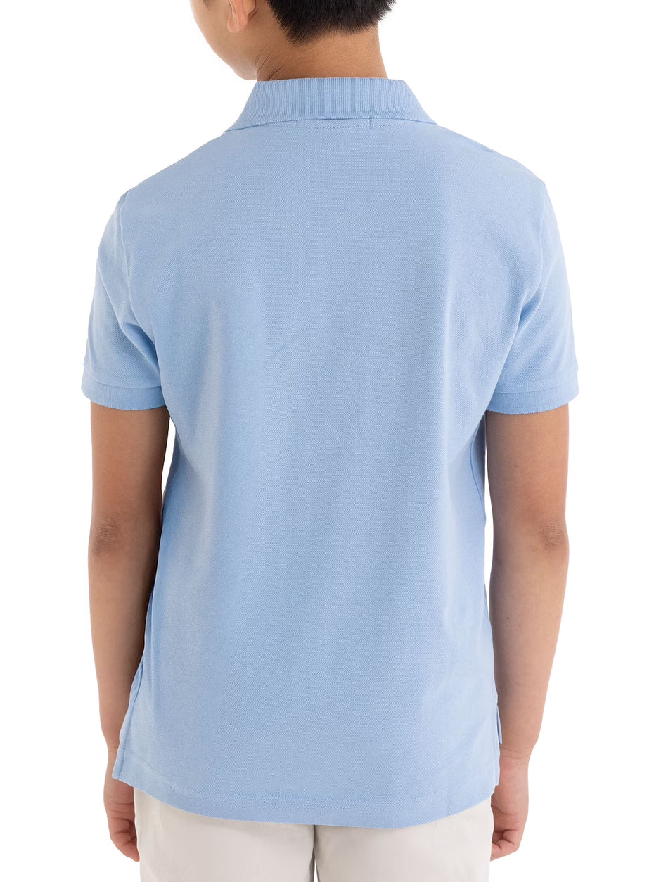 Boys Pique Polo Shirt, Sizes 4-18