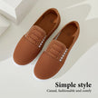Women’S Slip on Canvas Shoes Sneakers Fashion Elastic Sneakers（Brown US10）