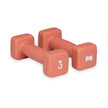 32Lb Neoprene Dumbbell Set with Rack, 3Lb, 5Lb & 8Lb Hand Weights for Strength Training, Home Workouts & Pilates