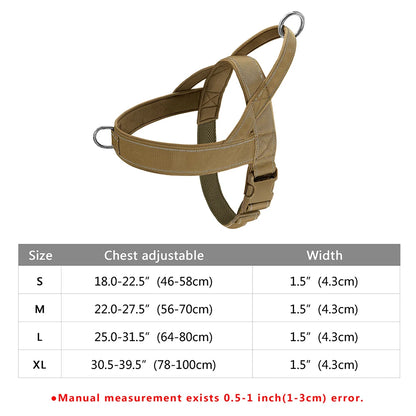 No Pull Dog Harness Soft Padded Dog Harnesses Vest Reflective Pet Training Harnesses Durable for Small Medium Large Dogs Bulldog