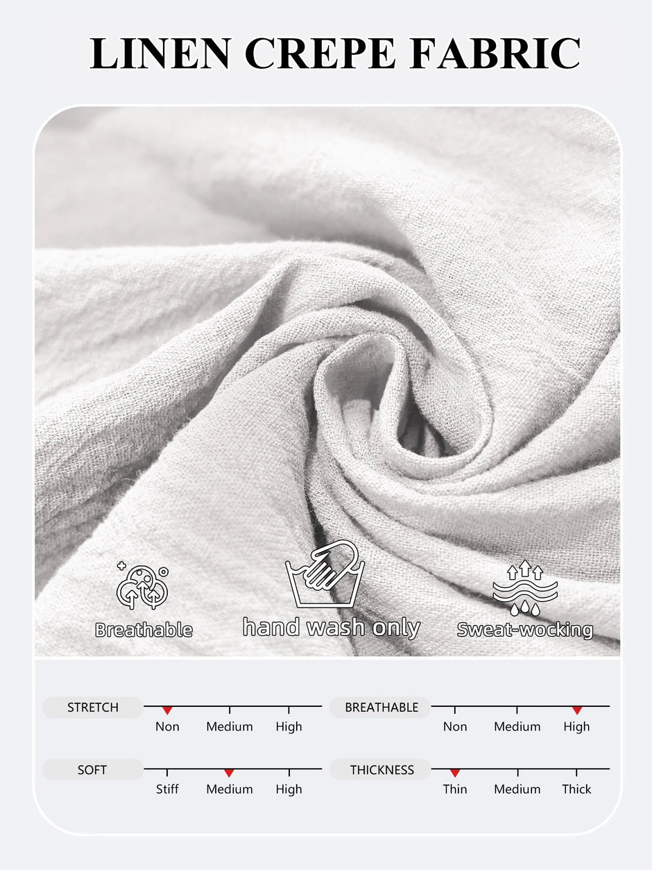Pants for Women Wide Leg Linen Pant White Summer Casual Palazzo Flowy Pants with Pocket Drawstring Loose Lightweight Pants M