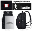 Laptop Backpack with USB Charging Port Water Resistant Backpacks for Adults Work Business Laptop Backpack for Men