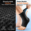 Professional Ankle Brace for Weightlifting & Gym, 7-Zone Ankle Support with Stability Strap, Replaces Bulky Ankle Weights，Black
