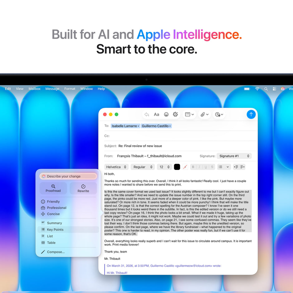 Macbook Neo 13-Inch  A18 Pro Chip with 6‑Core CPU and 5‑Core GPU, 8GB, 256GB SSD, Magic Keyboard - Indigo