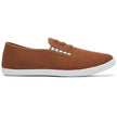 Women’S Slip on Canvas Shoes Sneakers Fashion Elastic Sneakers（Brown US10）