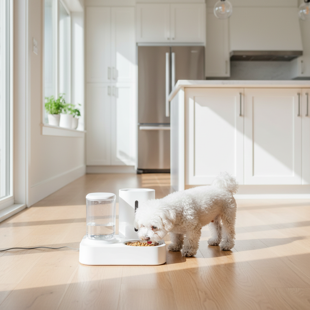 Self-Filling Pet Water Bowl – Moisture-Proof Automatic Dog & Cat Drinking Bowl