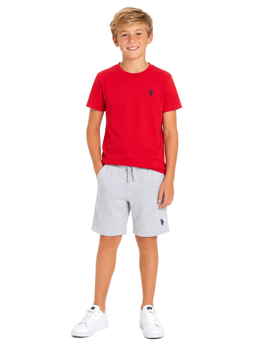 Boys Crewneck T-Shirt, Sizes 4-18