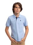 Boys Pique Polo Shirt, Sizes 4-18