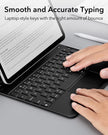Keyboard Case Compatible with Ipad Air 11 Inch M4/M3/M2 (2026/2025/2024) & Ipad Pro 11/Air 5Th/4Th Gen, Floating Stand with Multi-Touch Trackpad, Black